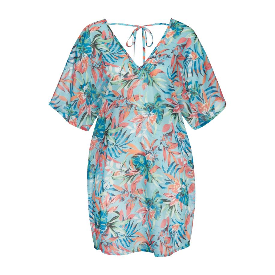 Venice Beach VENICE BEACH Zomerjurk lichtblauw / groen / oranje / zwart -