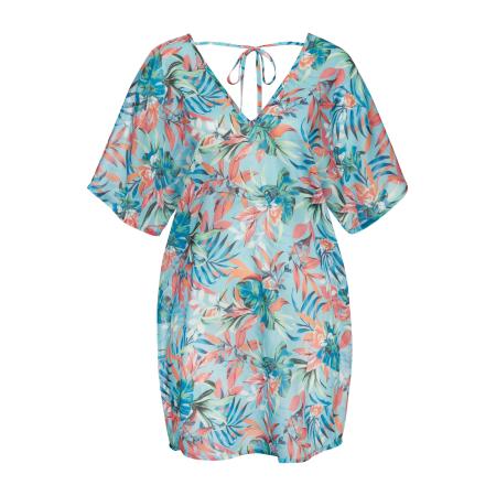 Venice Beach VENICE BEACH Zomerjurk lichtblauw / groen / oranje / zwart