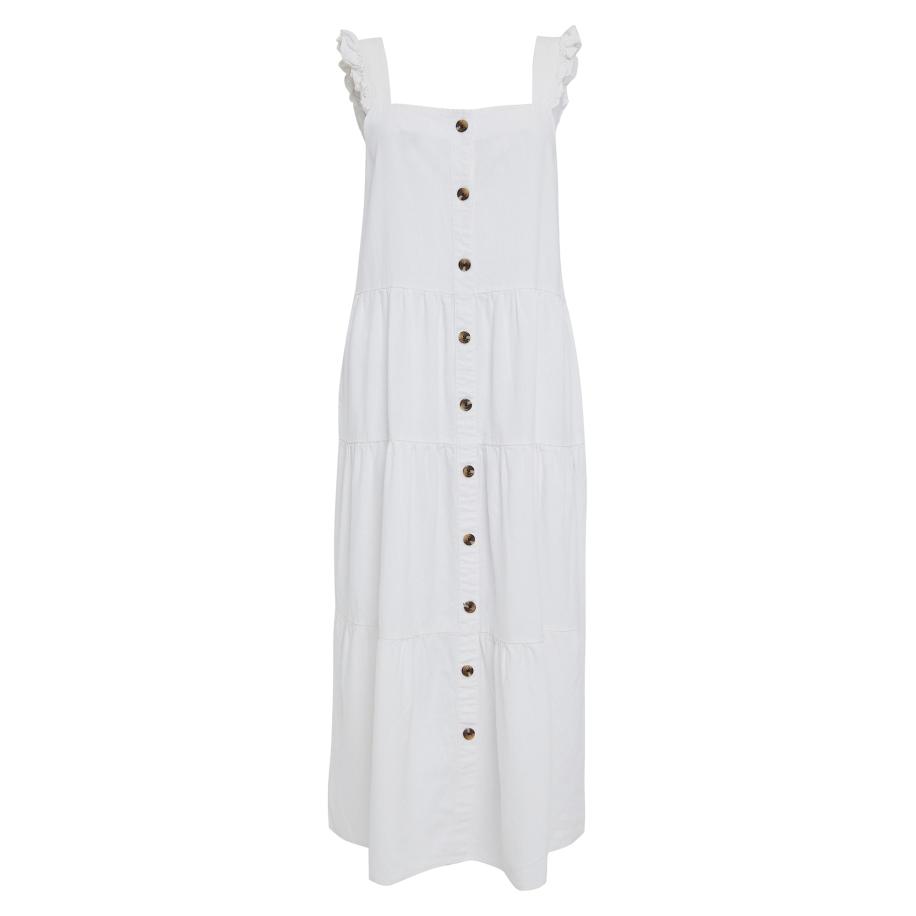 Threadbare Threadbare Zomerjurk Oak wit -
