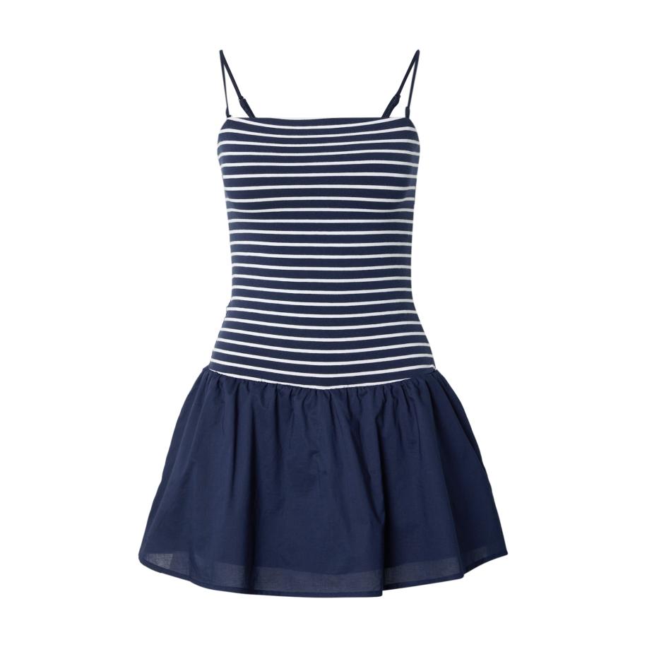 Hollister HOLLISTER Jurk navy / wit -