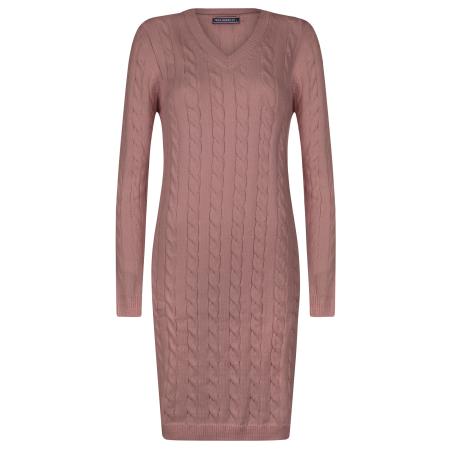 Felix Hardy Felix Hardy Gebreide jurk rosa