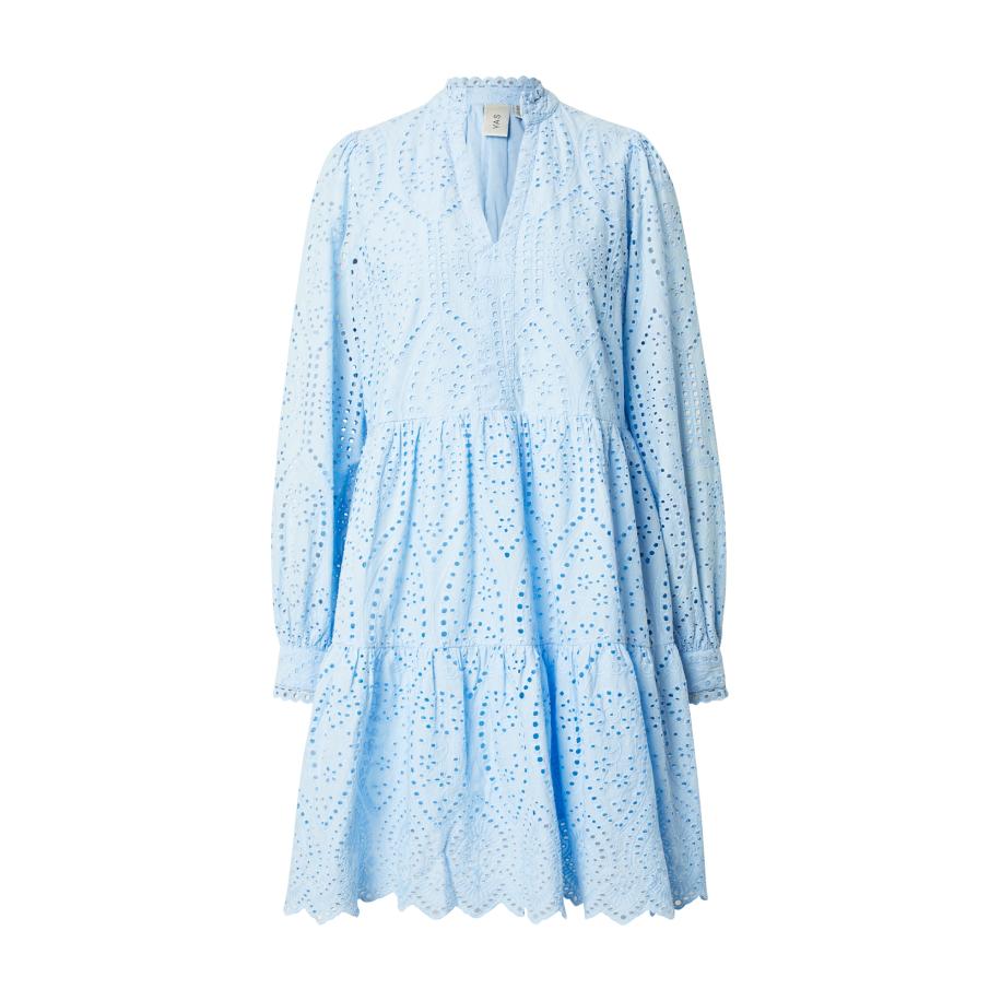 YAS YAS Blousejurk YASHOLI lichtblauw Blauw