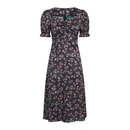 TOOche TOOche Zomerjurk Genny grijs / groen / pink