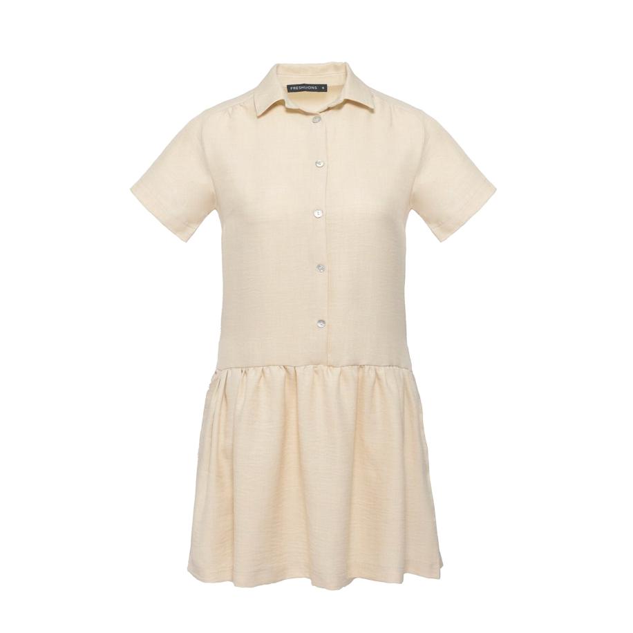 FRESHLIONS FRESHLIONS Jurk Corin beige -