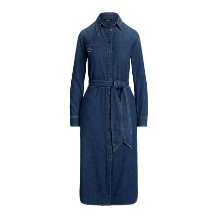 Lauren Ralph Lauren Lauren Ralph Lauren Blousejurk LANAINE blauw denim