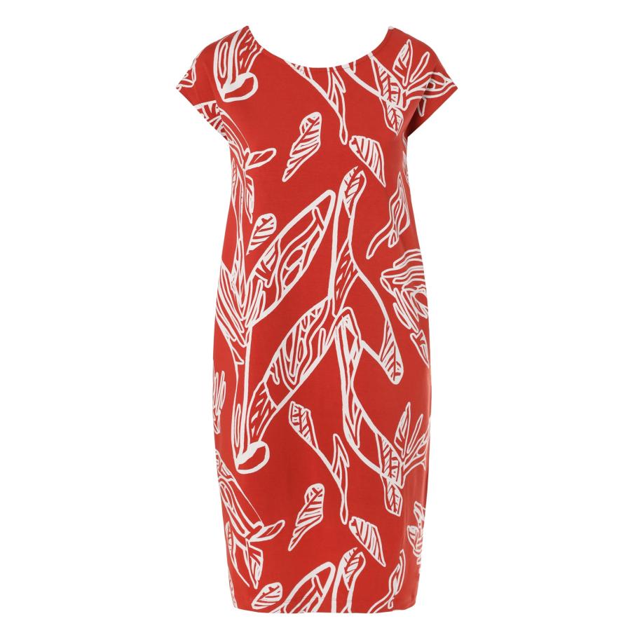 TATUUM TATUUM Jurk Koka lichtbeige / lichtrood -