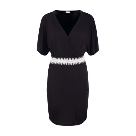 Lascana LASCANA Jurk zwart / wit