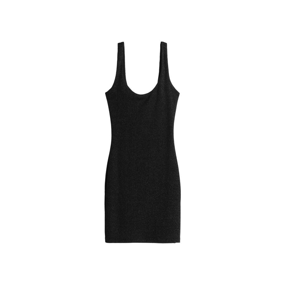 Bershka Bershka Jurk zwart -