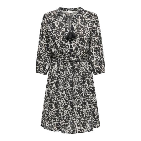 JDY JDY Jurk JDYSAPNA zwart / wit