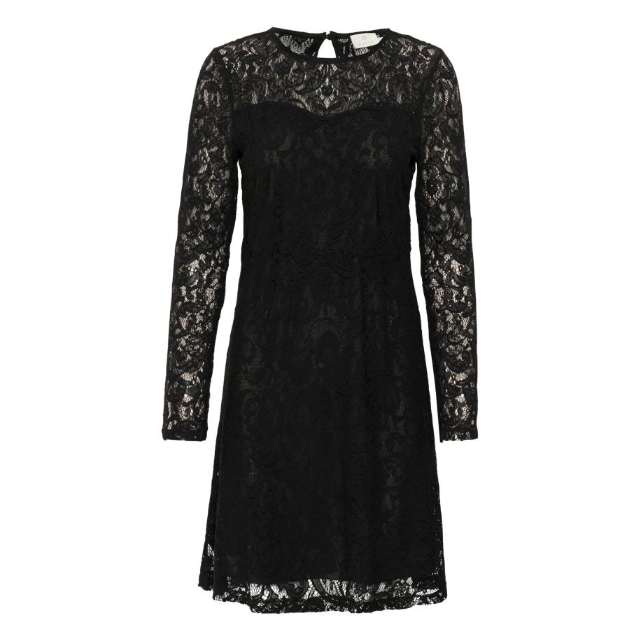 Kaffe Kaffe Cocktailjurk zwart -