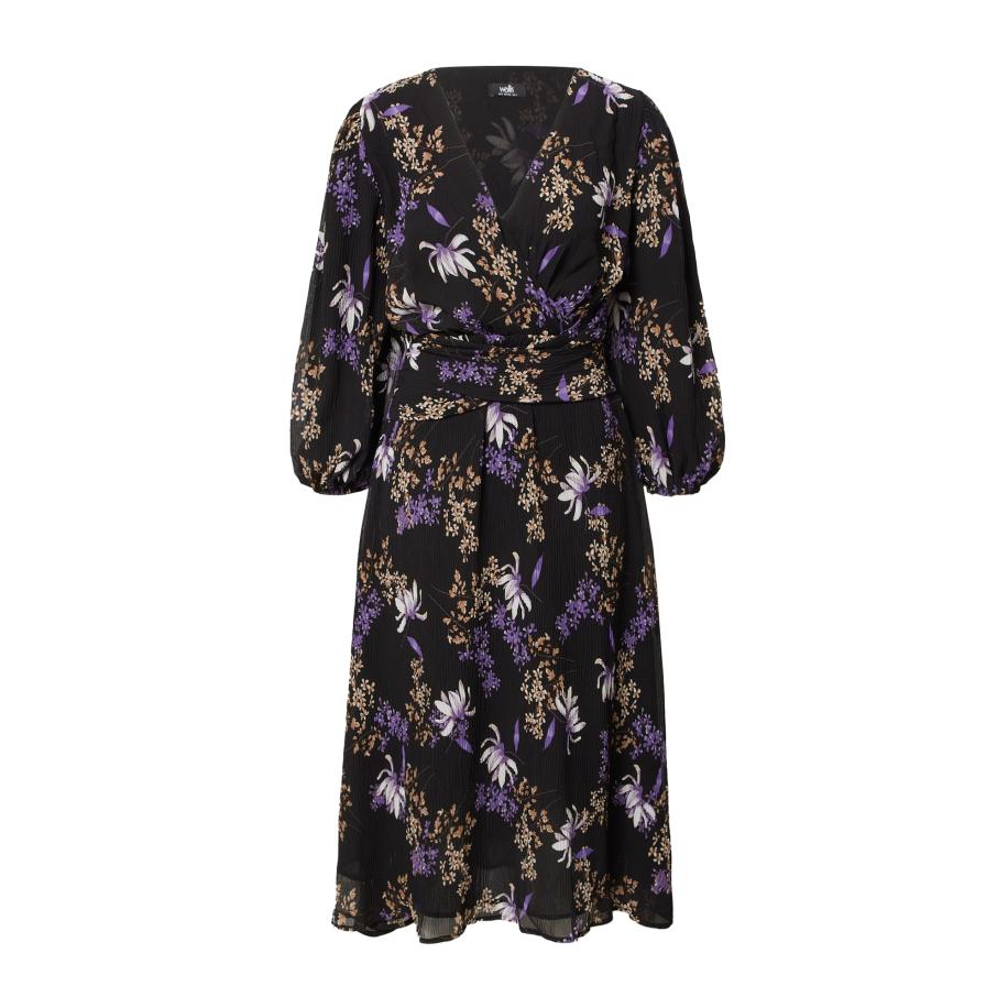 Wallis Wallis Jurk gemengde kleuren / zwart -