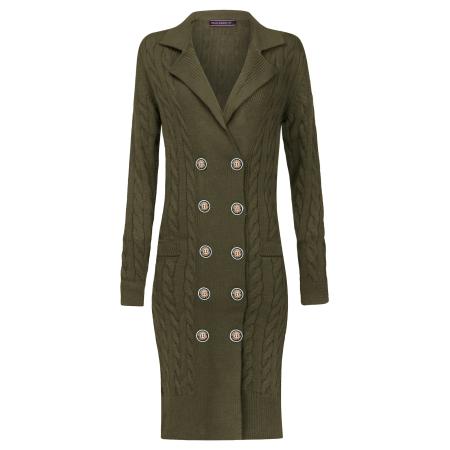 Felix Hardy Felix Hardy Gebreide jurk kaki