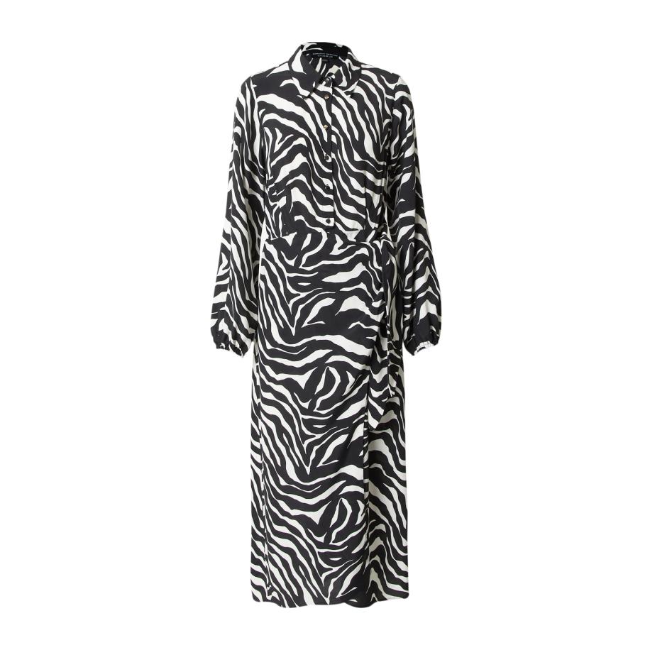 Dorothy Perkins Dorothy Perkins Blousejurk zwart / wit -