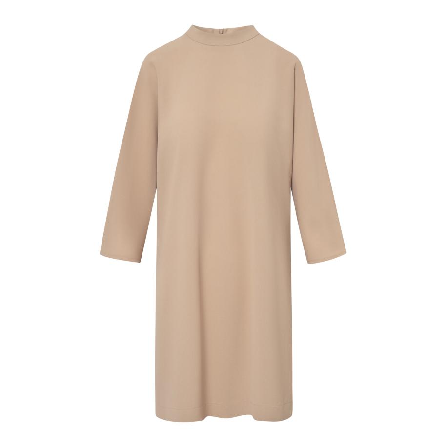 Jascha Stockholm Jascha Stockholm Jurk Vox taupe -