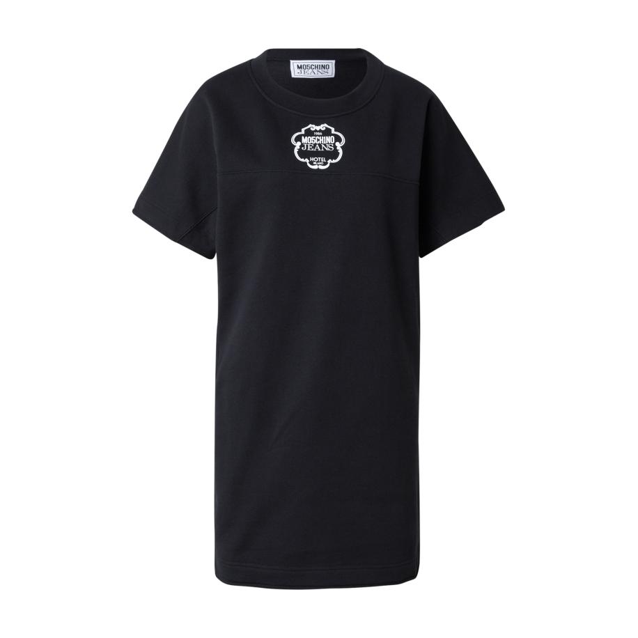 Moschino Moschino Jeans Jurk zwart / wit -