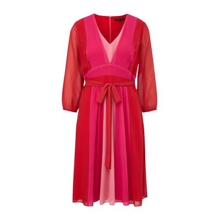 Comma COMMA Jurk pink / oudroze / rood