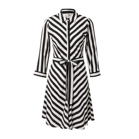 YAS YAS Blousejurk YASSavanna zwart / wit