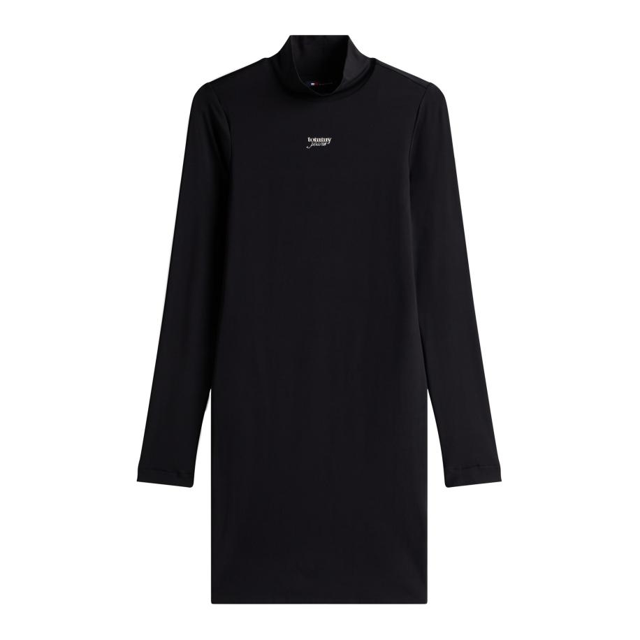 Tommy Jeans Tommy Jeans Jurk zwart / zilver -