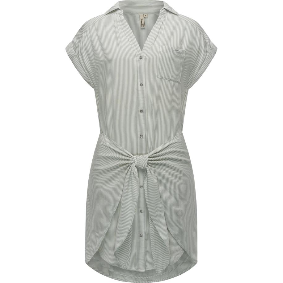 Ragwear Ragwear Blousejurk Bahaya mintgroen / wit -