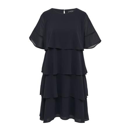 Comma COMMA Jurk navy