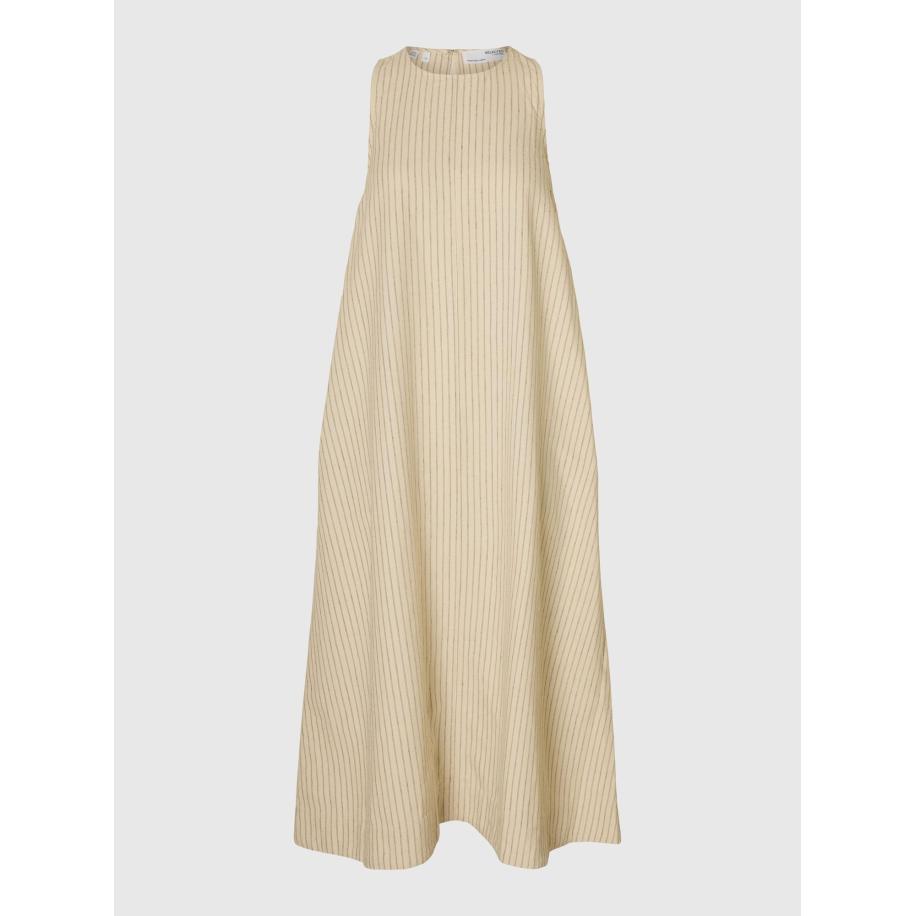 Selected SELECTED Jurk taupe / antraciet -