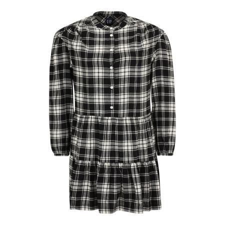 GAP Gap Petite Blousejurk zwart / wit