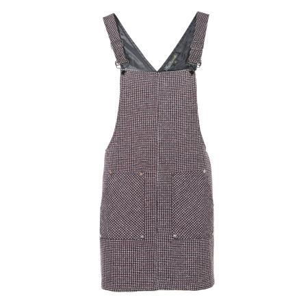 KOROSHI KOROSHI Jurk rood / zwart / wit