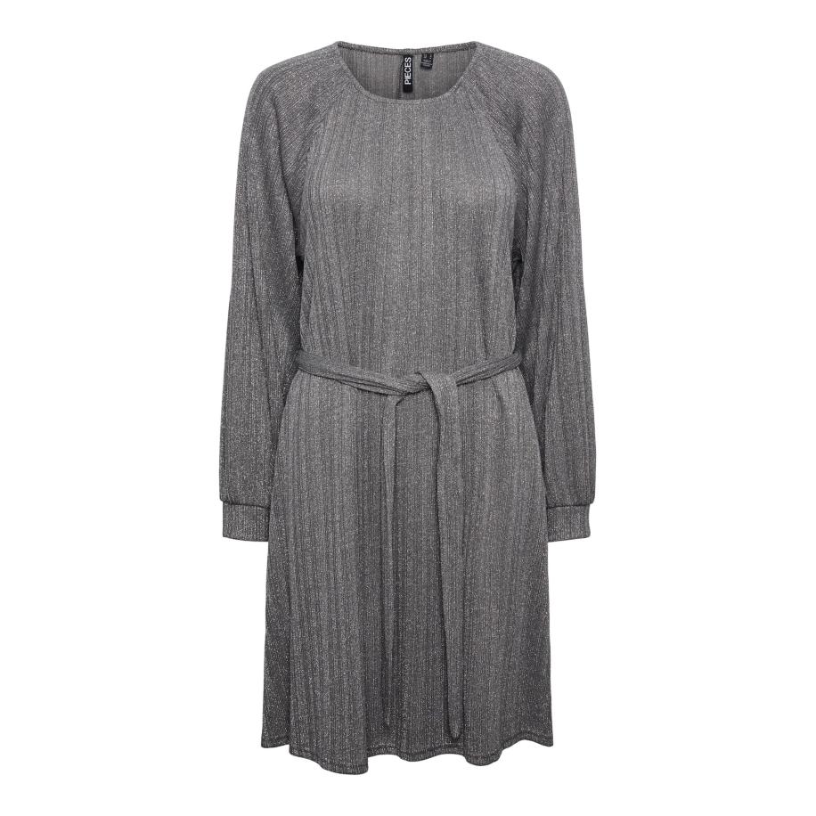 Pieces PIECES Jurk DALILAH zilvergrijs -