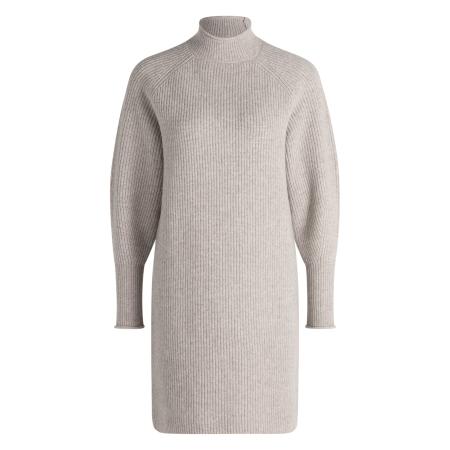 Zero zero Jurk beige gemêleerd