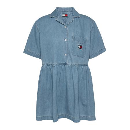 Tommy Jeans Tommy Jeans Blousejurk blauw denim