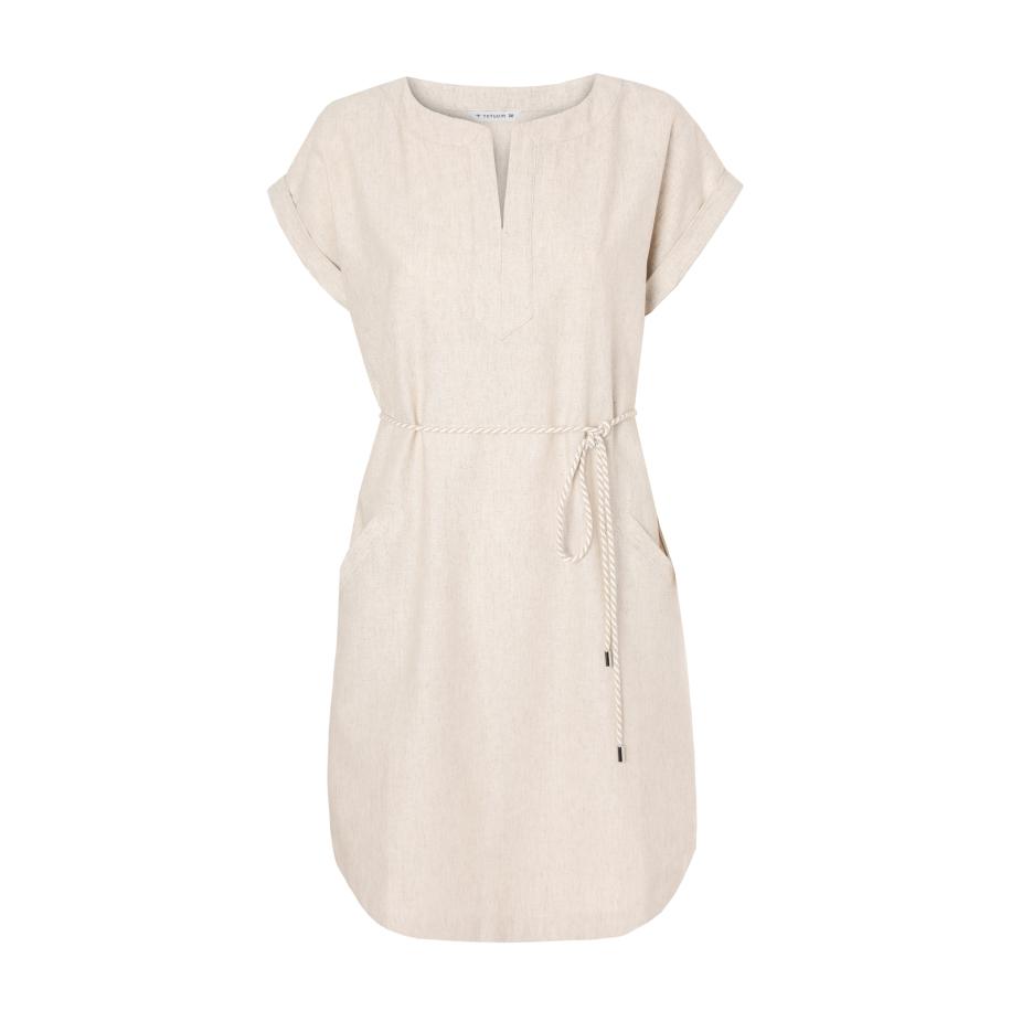 TATUUM TATUUM Jurk beige / beige gemêleerd -