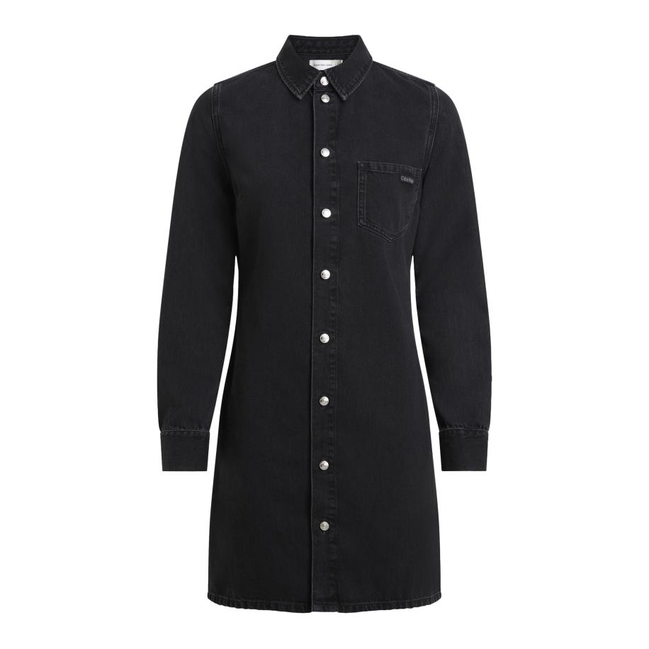 Calvin Klein Calvin Klein Jeans Blousejurk black denim -