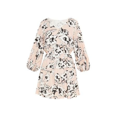 FELIPA FELIPA Jurk Spring Summer beige / zwart / wit