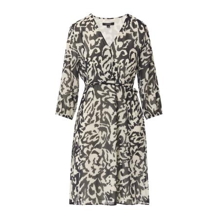 COMMA Jurk lichtbeige / navy