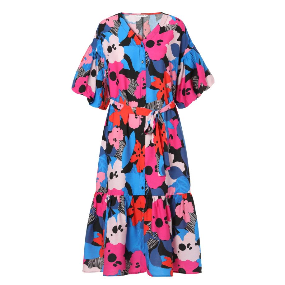 TATUUM TATUUM Jurk CLOTI gemengde kleuren -