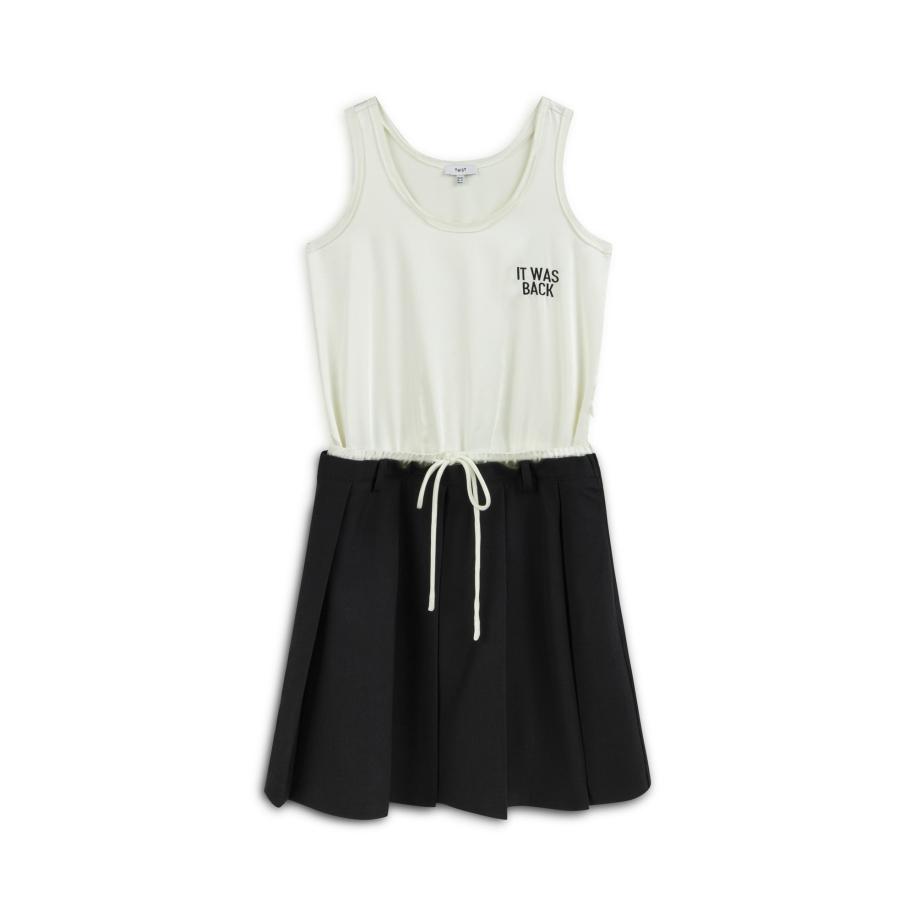 Twist Twist Jurk zwart / wit -