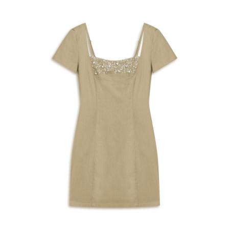 Twist Twist Jurk beige