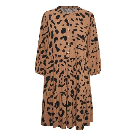 Culture CULTURE Jurk donkerbeige