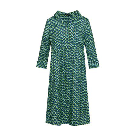 Quiosque Quiosque Blousejurk 4VD004 blauw / groen