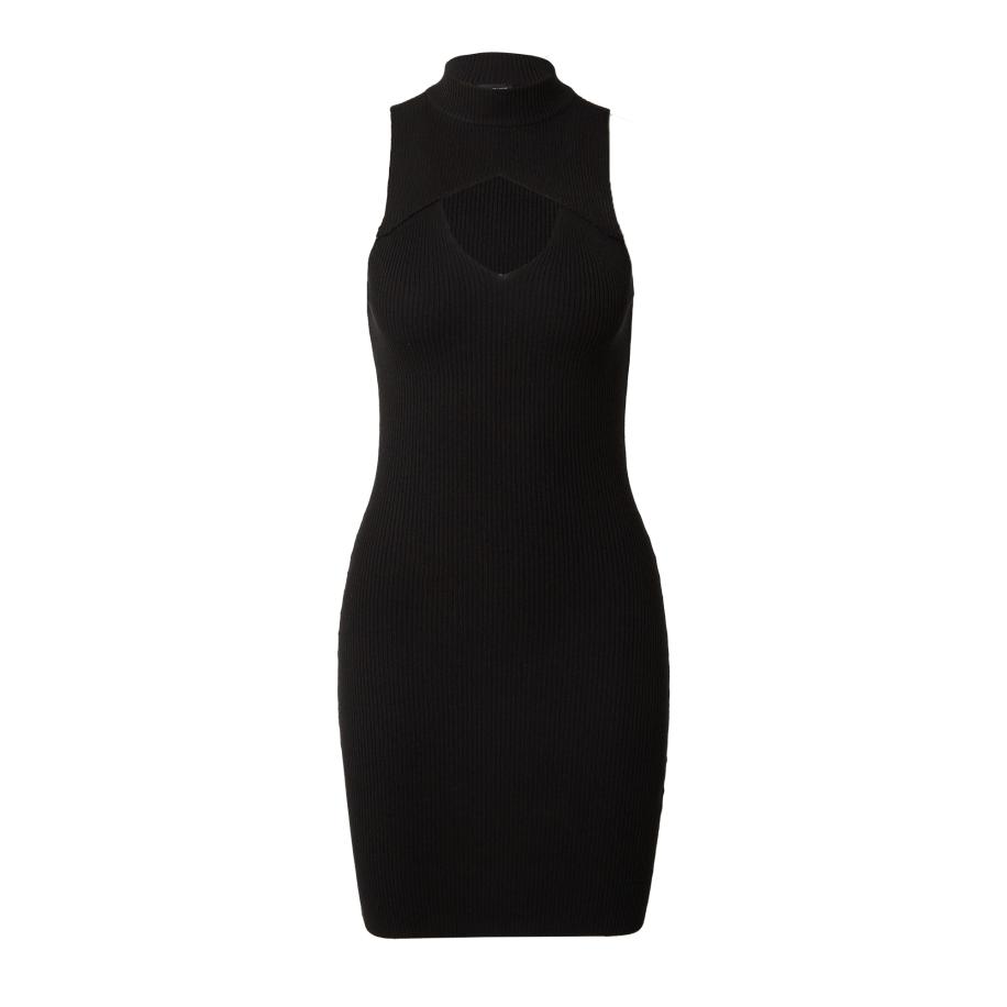 Urban Classics Urban Classics Gebreide jurk zwart -