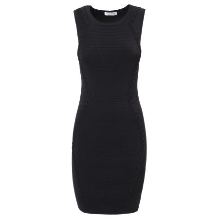 Influencer Influencer Jurk zwart