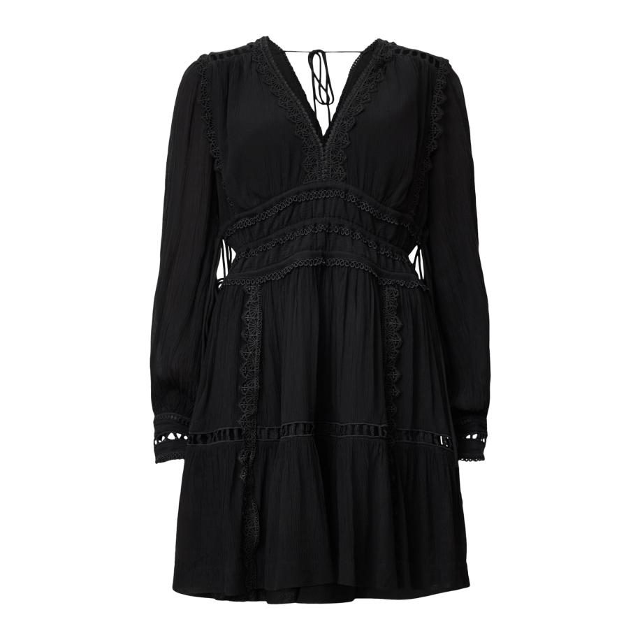 AllSaints AllSaints Jurk XANTHE zwart -