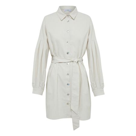 St MRLO Jurk BLIGH SHIRT DRESS nude