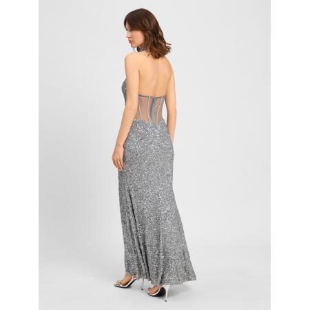 HEY KYLA Avondjurk zilver