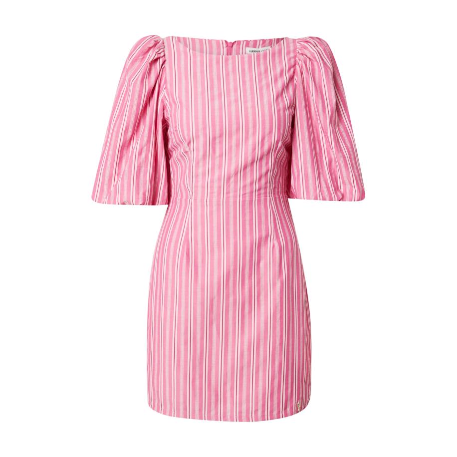 Harper & Yve Cocktailjurk Vivre DR pink / wit Roze