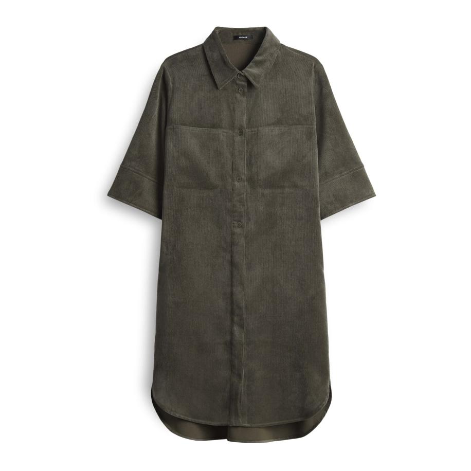 OPUS OPUS Blousejurk Winchesta kaki -