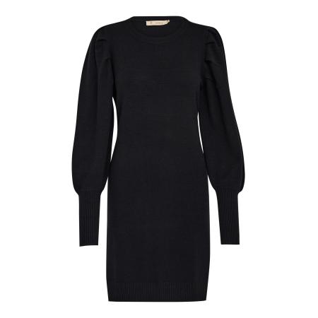 Peppercorn Peppercorn Gebreide jurk Anissa zwart