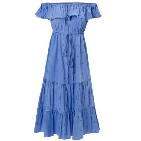 Influencer Influencer Jurk azuur