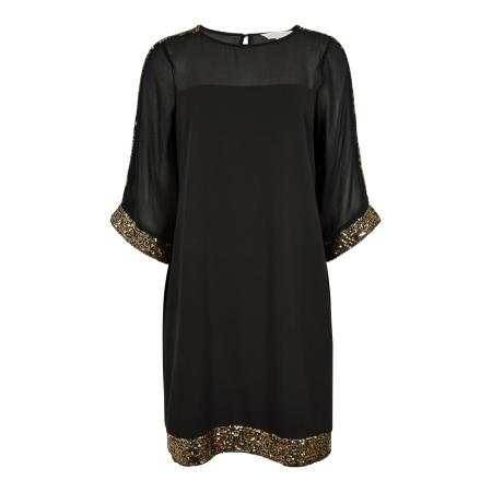 Apricot Apricot Jurk goud / zwart