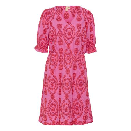 Culture CULTURE Jurk Tia Aidy pink / rood